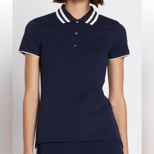 NEW 😍 Tory Burch Sport Navy Polo NWOT